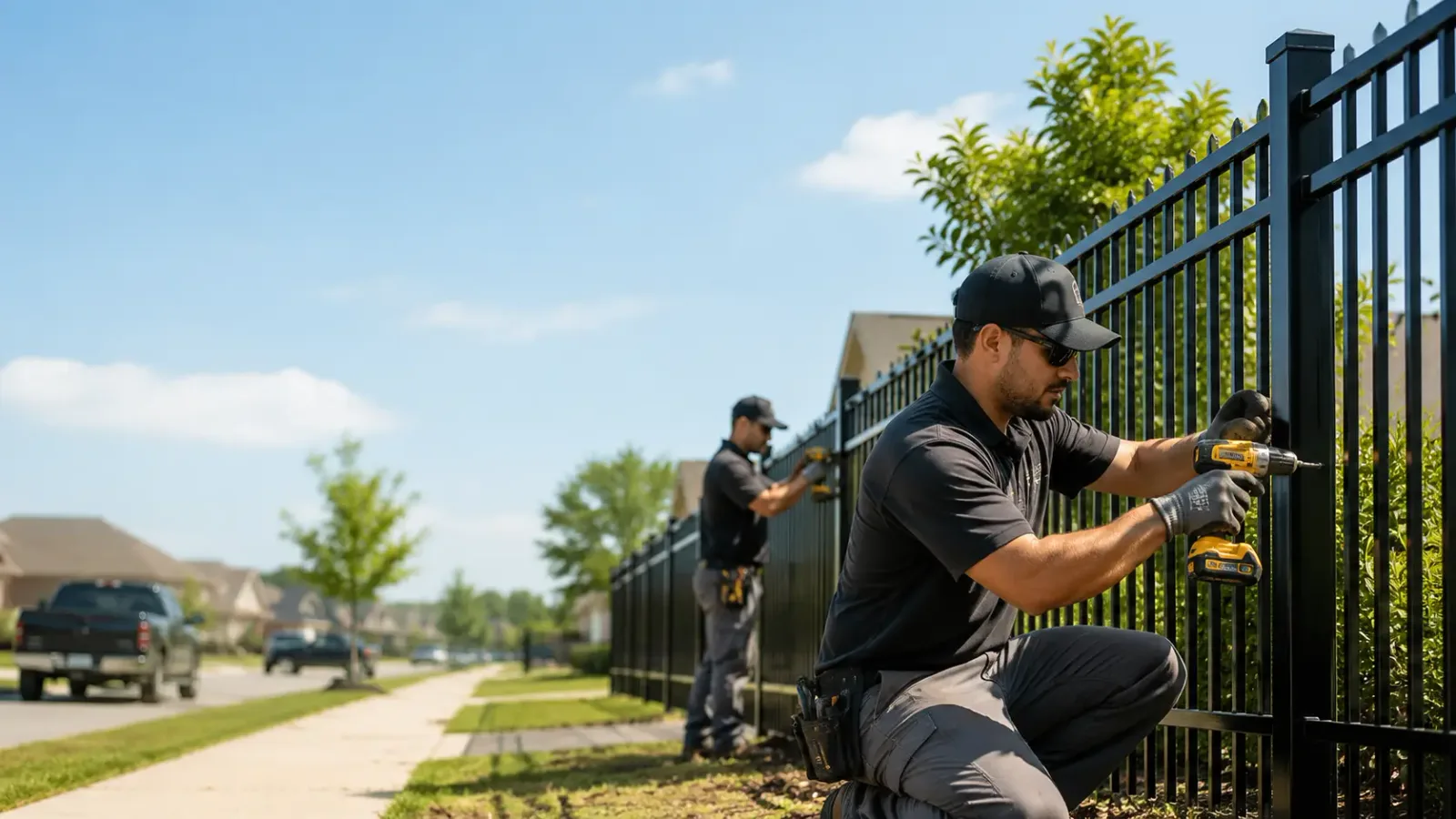 Metal Fence Installation in Republic, OH